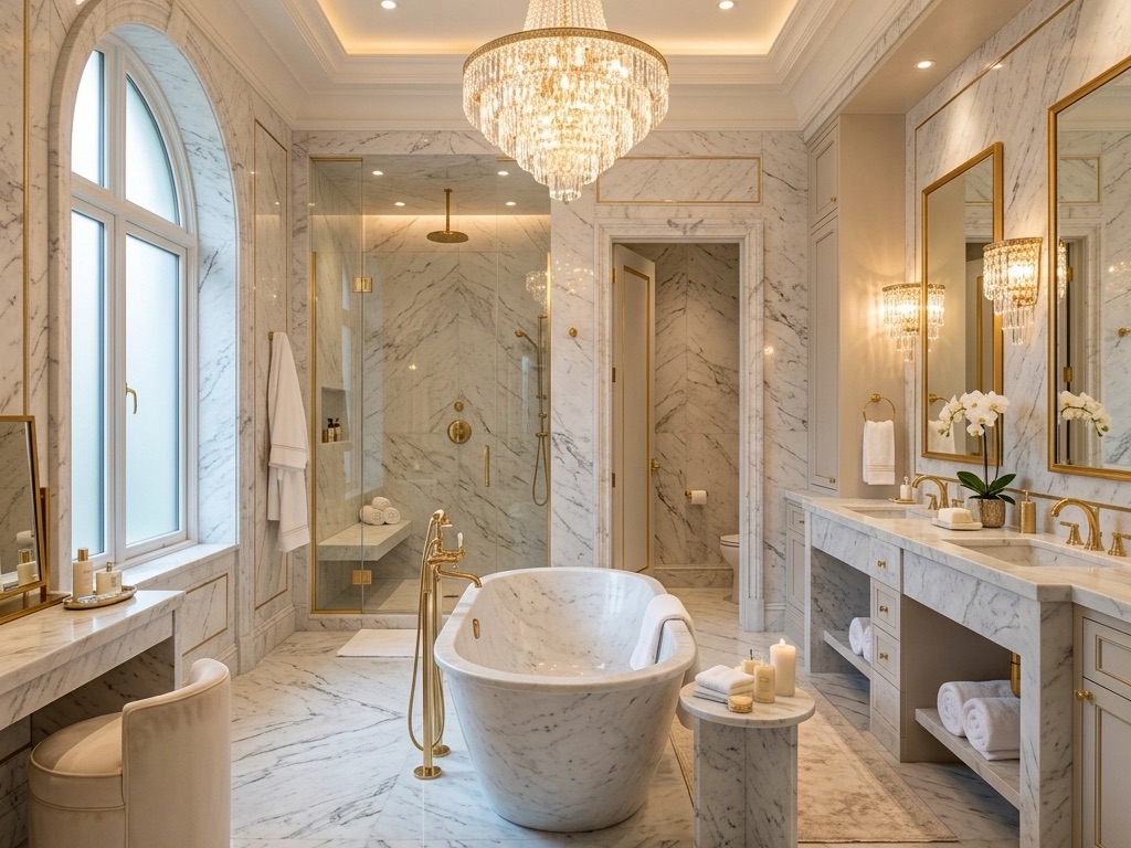 luxury bathroom design