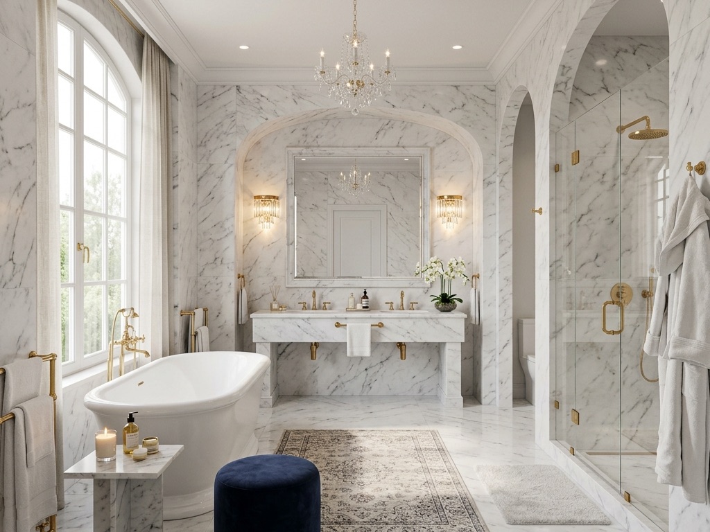 luxury bathroom design