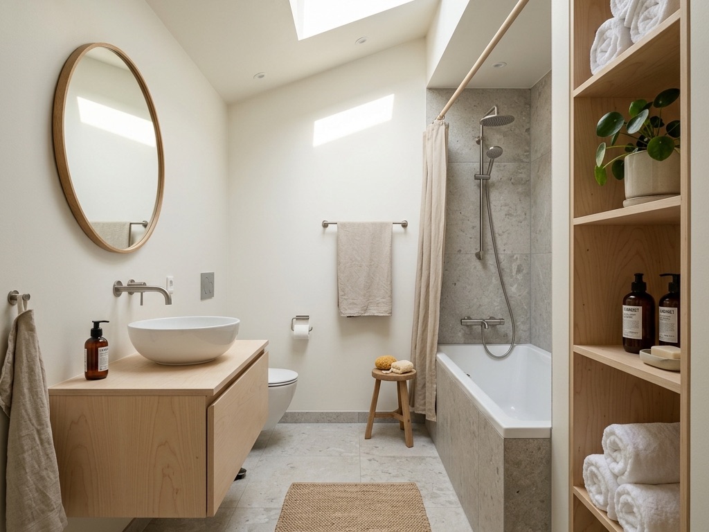 scandinavian bathroom design