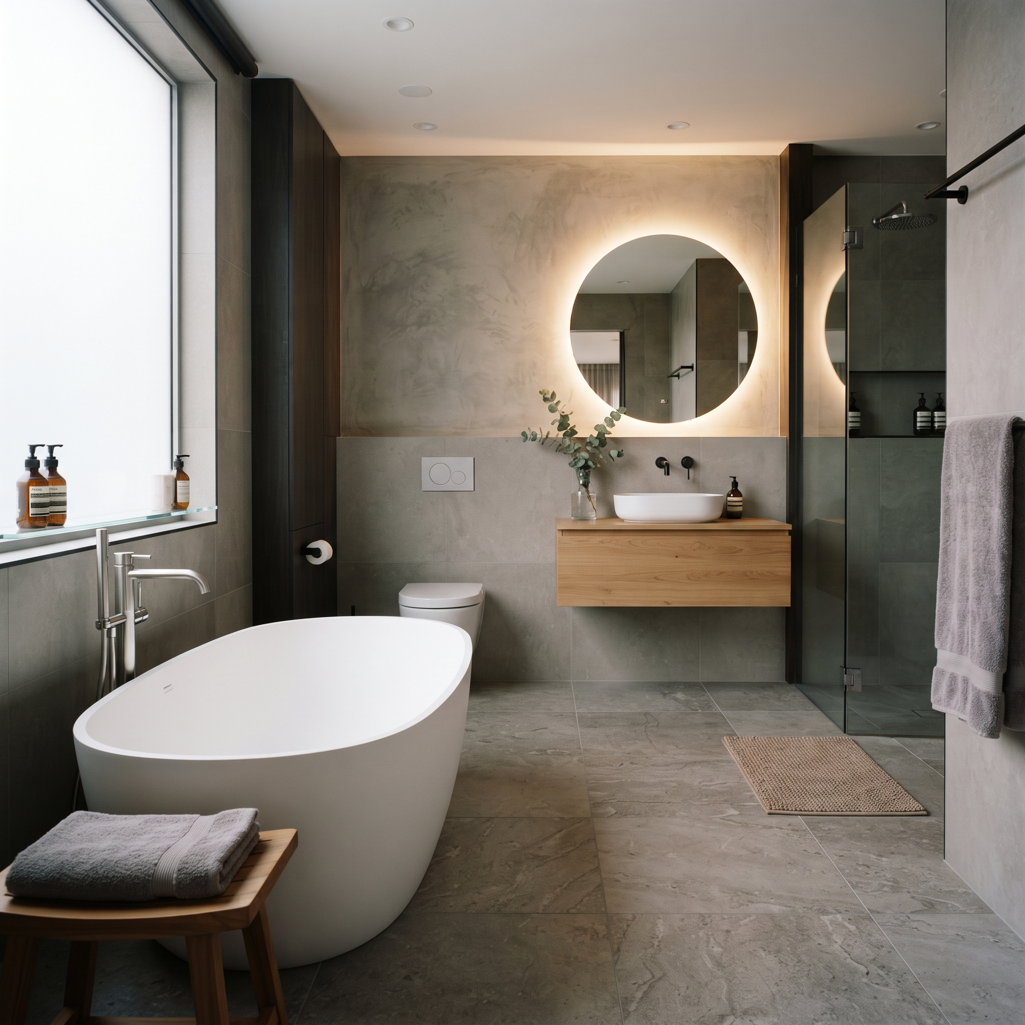 contemporary bathroom design example