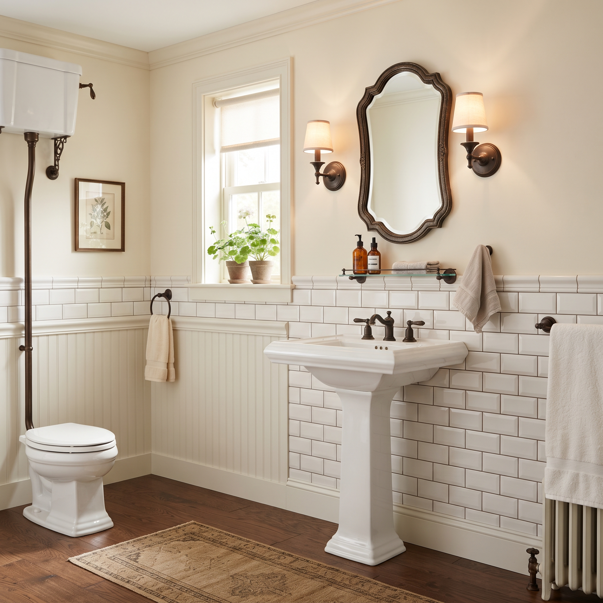 traditional bathroom design example